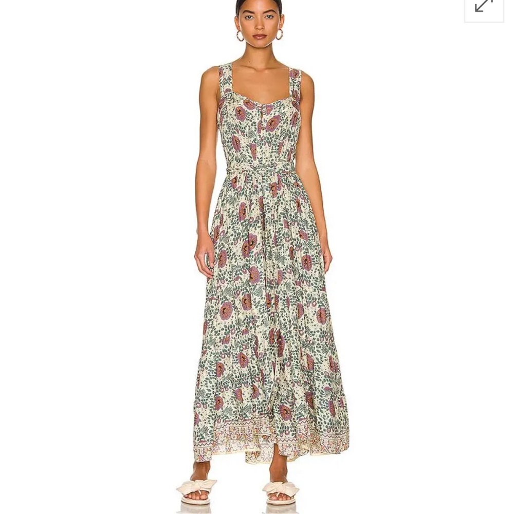 Natalie Martin JASMINE SASH TIE MAXI DRESS- new